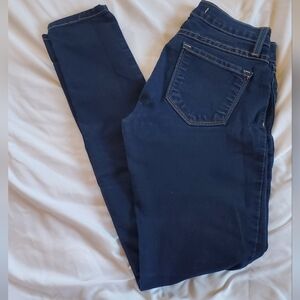 Flying Monkey Dark Blue Skinny Denim Jeans Straight Leg Lightweight Size 26
